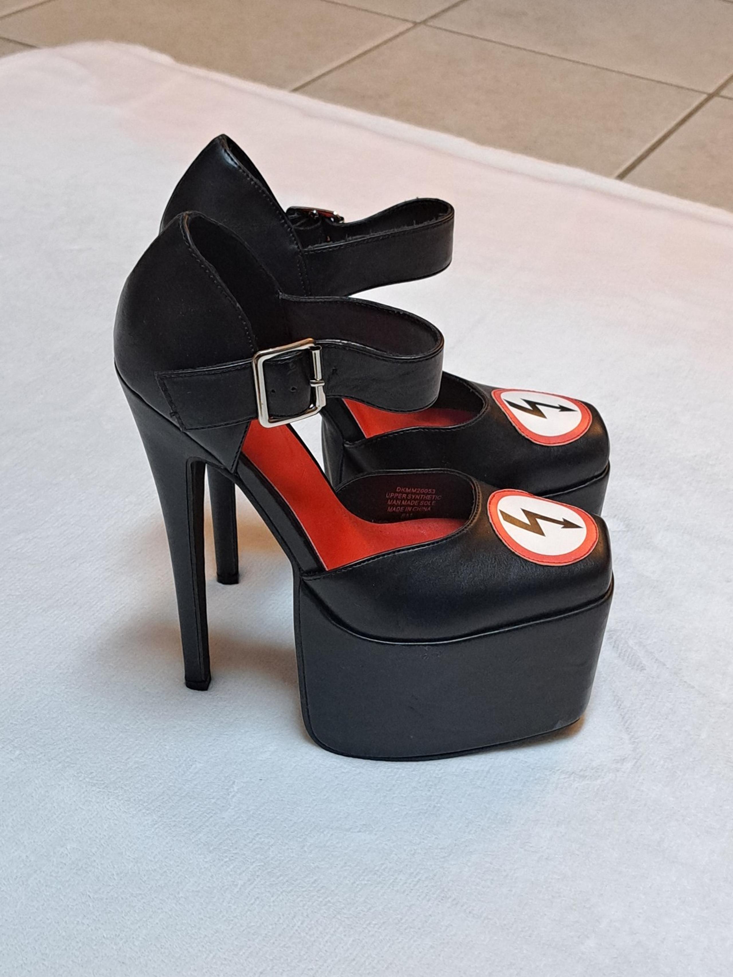Dolls Kill x Marilyn Manson High Heel Platform Shoes - Women's size 8