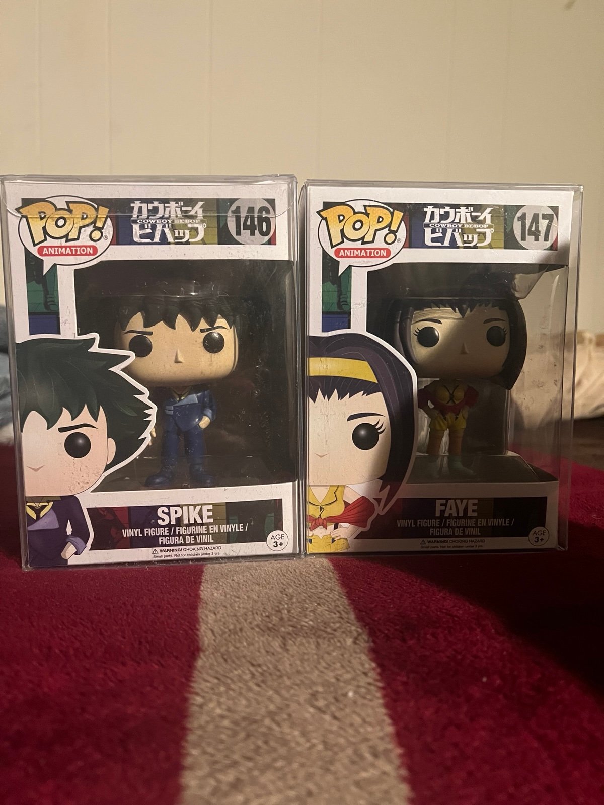 Cowboy Bebop Spike & Faye Funko Pop Bundle
