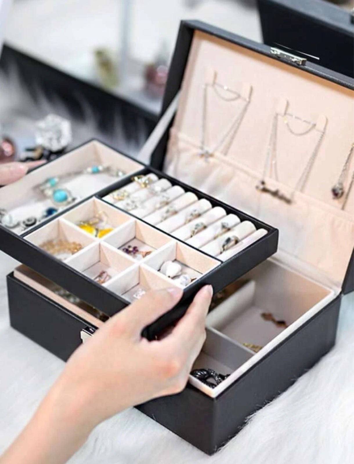 Leather Jewelry Box (NEW)
