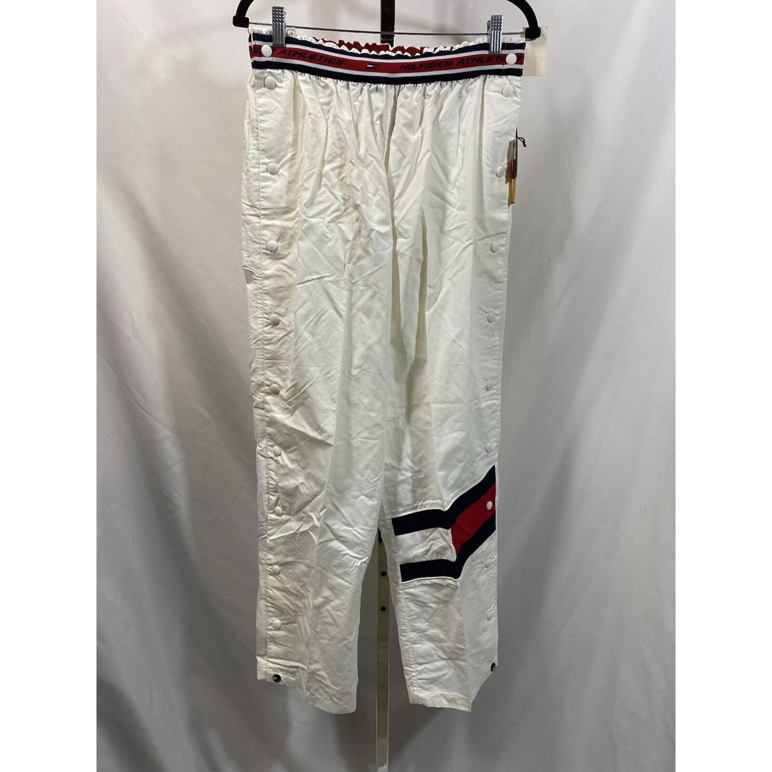 Vintage Tommy Hilfiger Athletics Track Pants Tear Off 90s Men’s Size Large NEW
