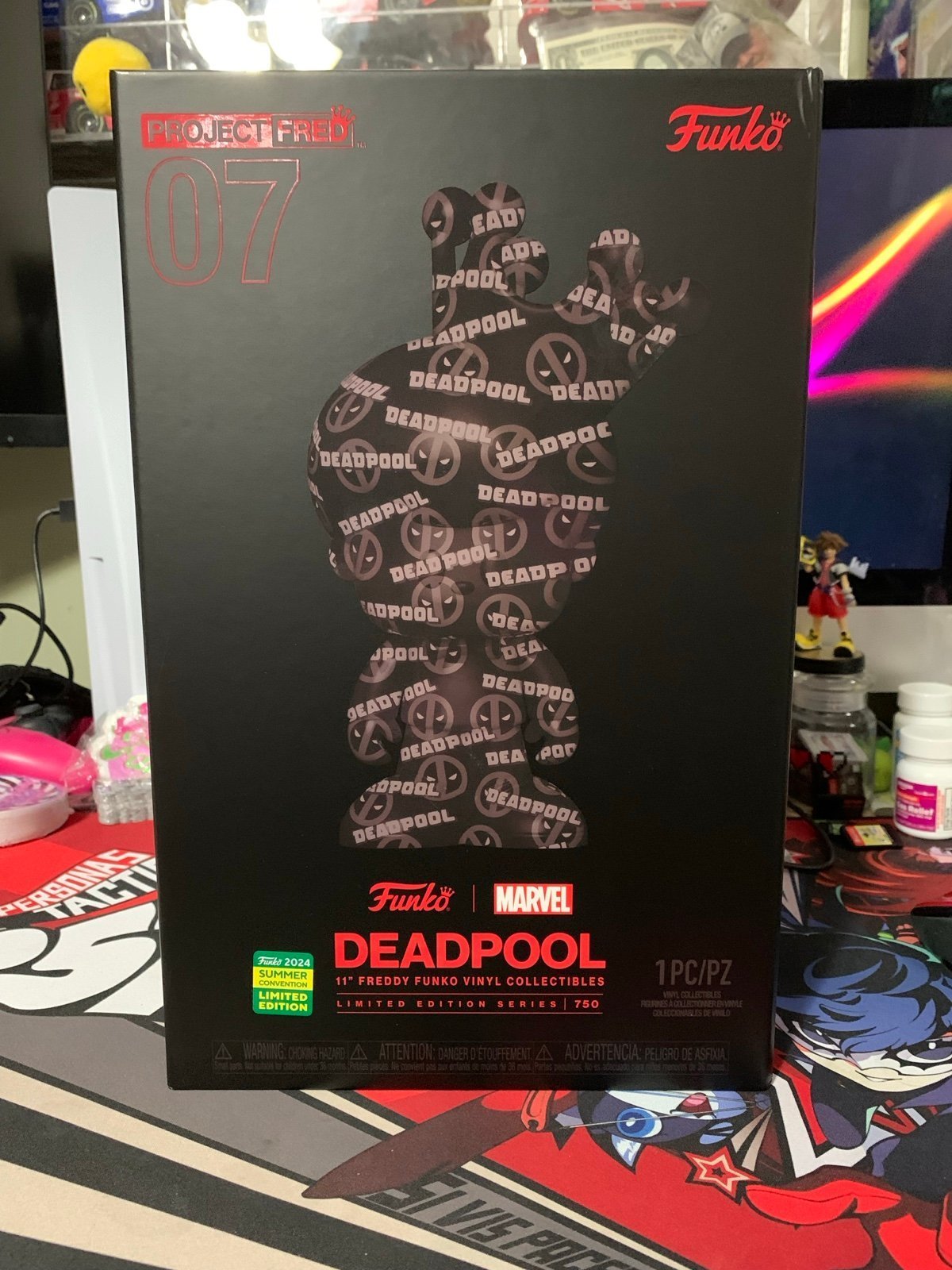 SDCC Exclusive Deadpool Funko Project Fred 07 Limited Edition 024/750