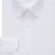 Men's Dress Shirt Regular Fit Soild Business Formal Long Sleeve Button Up Stretc