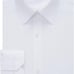 Men's Dress Shirt Regular Fit Soild Business Formal Long Sleeve Button Up Stretc