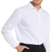 Men's Dress Shirt Regular Fit Soild Business Formal Long Sleeve Button Up Stretc