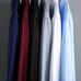 Men's Dress Shirt Regular Fit Soild Business Formal Long Sleeve Button Up Stretc