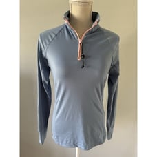 RLX Ralph Lauren Women's Long Sleeve Quarter Zip Pullover Crooked Stick XS