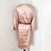 Huda Naughty/Nice Reversible Satin Robe