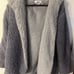 Urban Outfitters Purple Open Front Oversized Teddy Sherpa Hooded Coatigan XS/S
