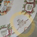 Calendar Plate 1910 Ladies & Cherub in Chariot Dresden China Antique Germany