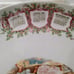 Calendar Plate 1910 Ladies & Cherub in Chariot Dresden China Antique Germany