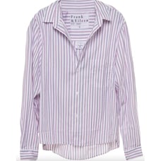 Frank & Eileen Italian Cotton Silvio Pinstripe Button Down Shirt Size X-Small