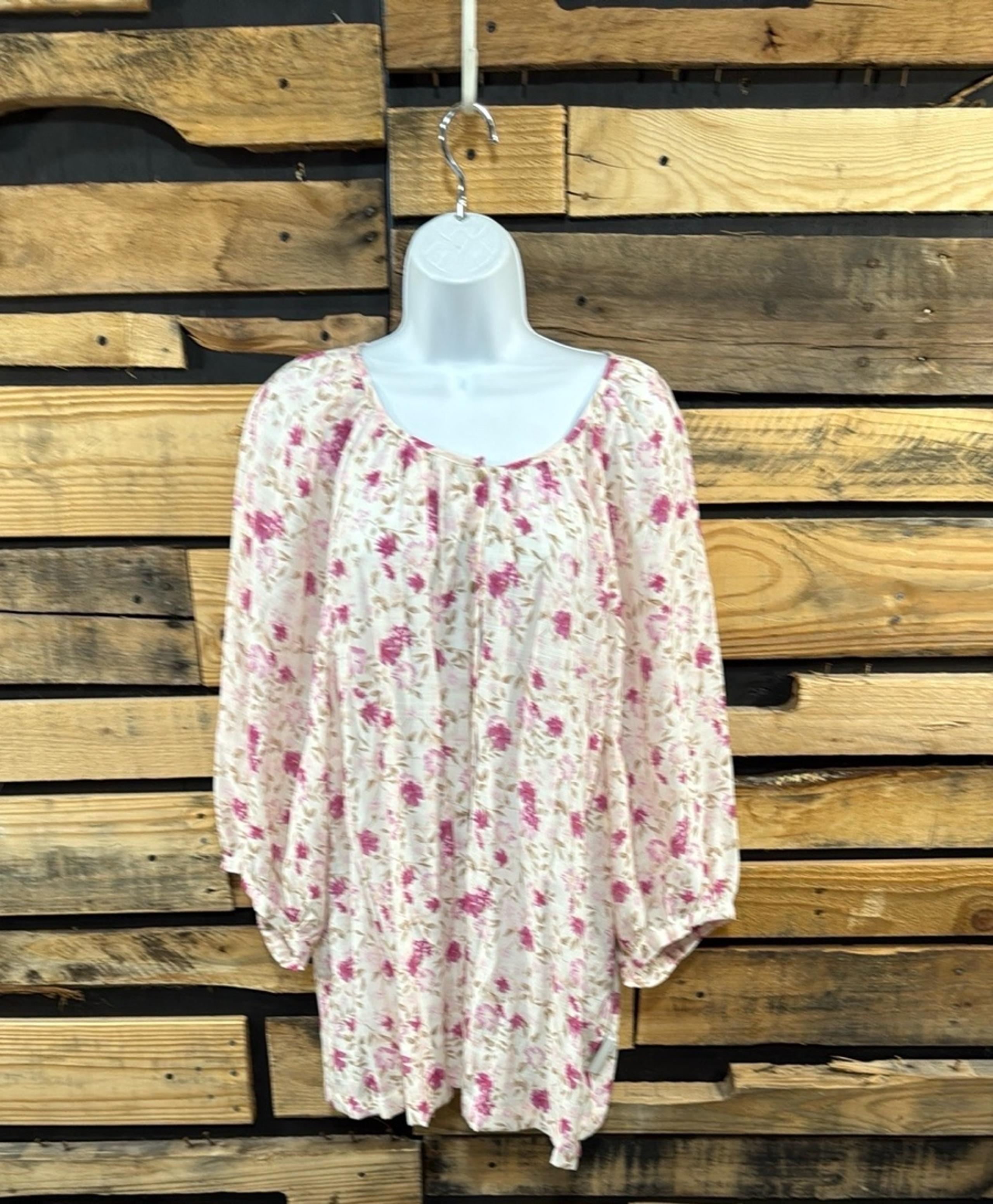 LC Lauren Conrad Floral Blouse Tunic Women's Size 3X NWT
Lightweight
3/4 Sleeve