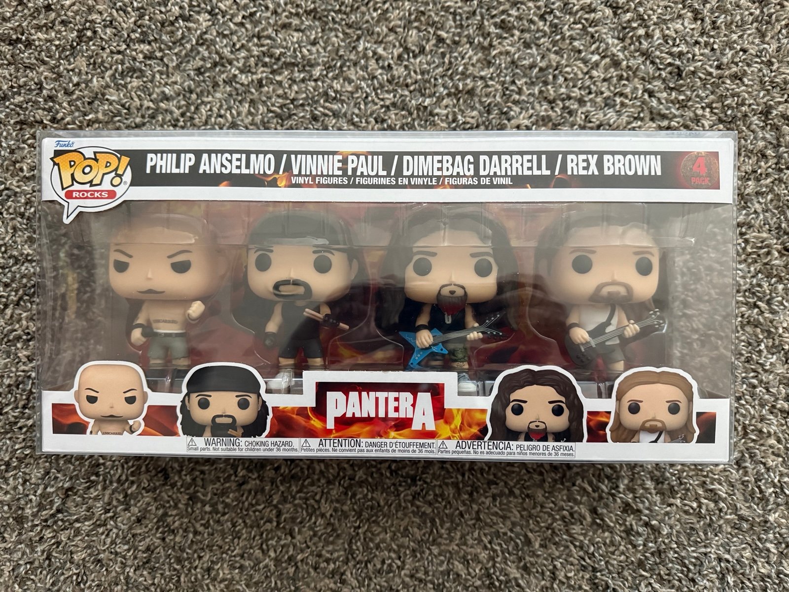 Funko Pop Pantera 4 Pack