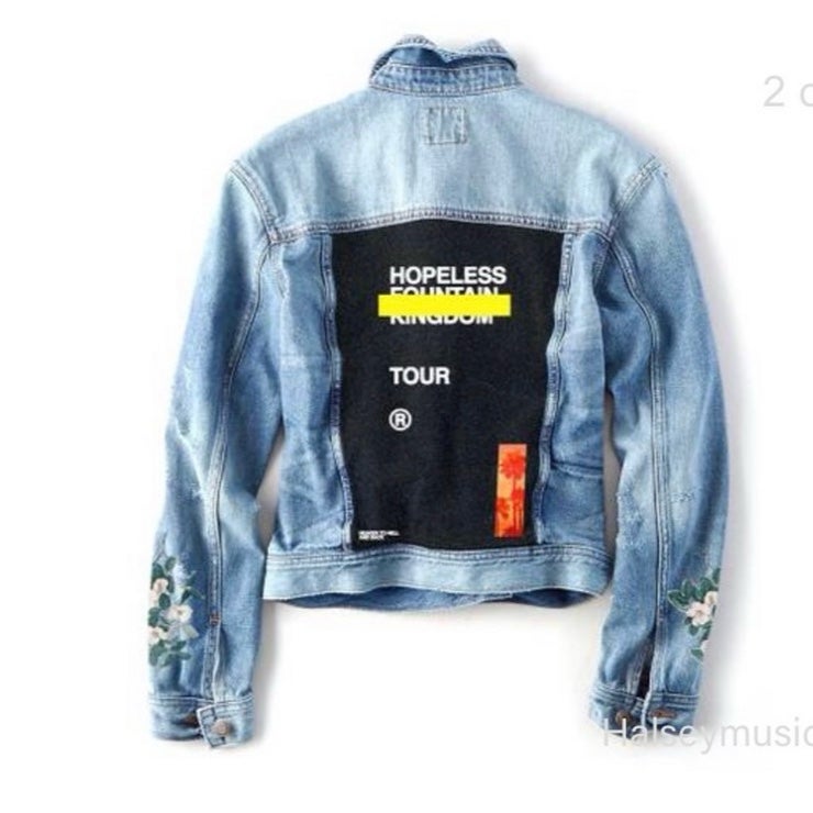 Rare Halsey Jean Jacket