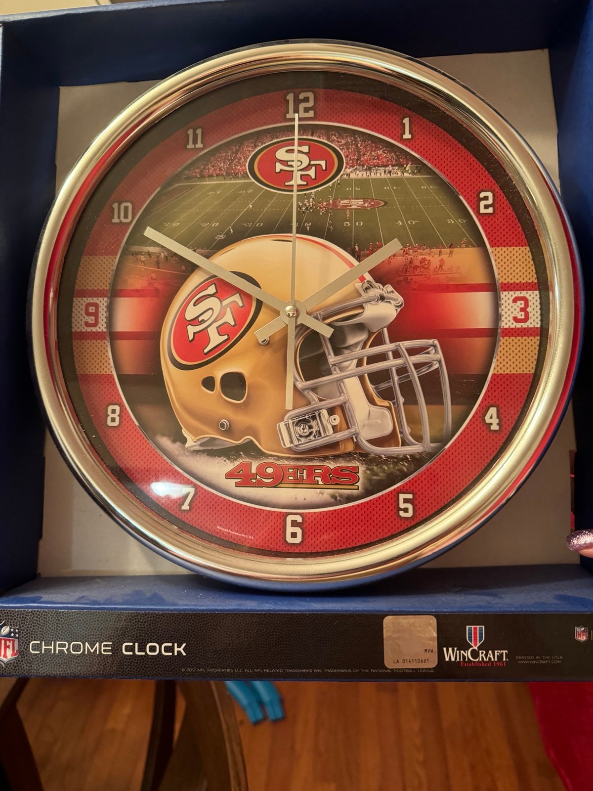 San Francisco 49ers Wall Clock