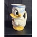 Vtg Donald Duck Creamer Pitcher Walt Disney USA Mid Century Kitchen 1940s 1950s
