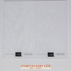Stampin Up - Big Shot Sizzix - Wintery Duo Embossing Folder