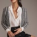 Anthropologie Maeve Black and White Cardigan