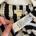 Anthropologie Maeve Black and White Cardigan