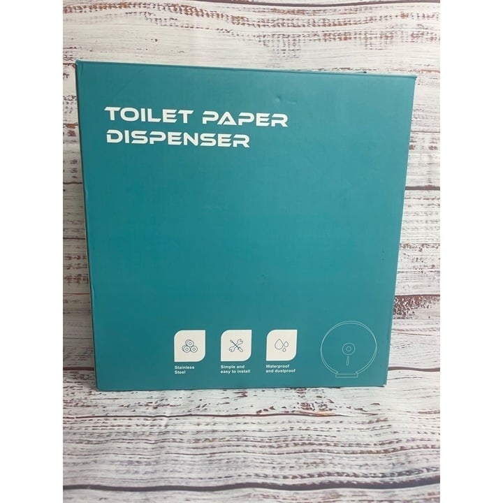 Commercial Toilet Paper Dispenser Wall HangRound TOBEFORT Stainless Steel NEW