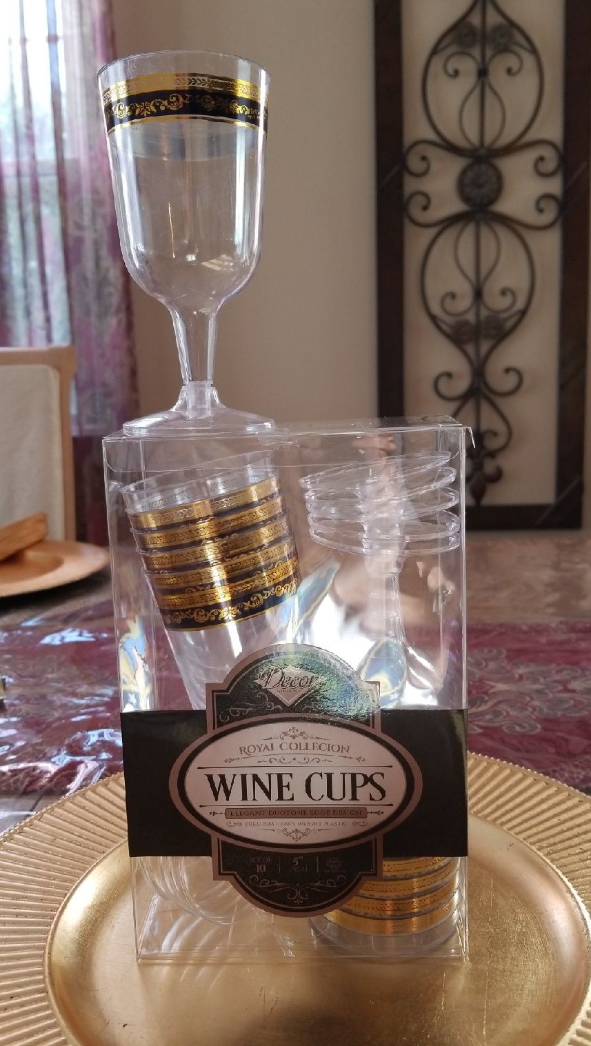 7 Royal Collection Packs of Wine Cups