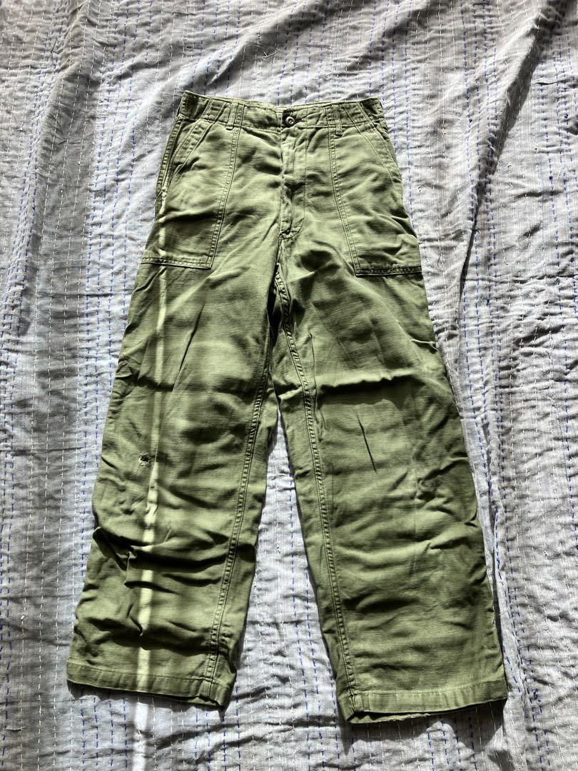 70s US military fatigue pants