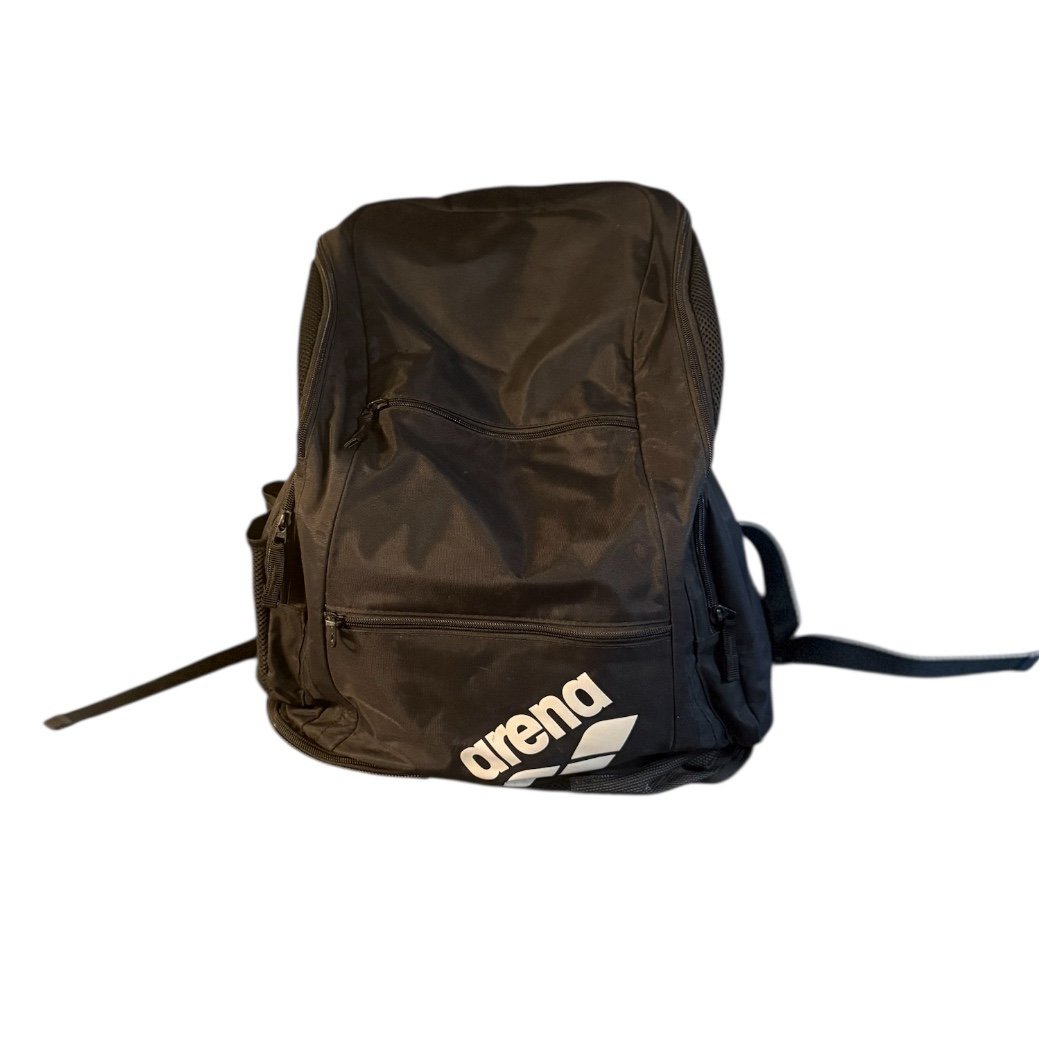 Arena Spiky 2 Large Black Backpack Swim Team Bag