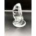 Beautiful Mini Sailboat Crystal Paperweight Figure Sculpture Clear Shine Glass