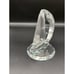 Beautiful Mini Sailboat Crystal Paperweight Figure Sculpture Clear Shine Glass