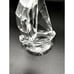 Beautiful Mini Sailboat Crystal Paperweight Figure Sculpture Clear Shine Glass