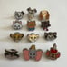 Disney Tiny Pins Set Micro Pins Set Complete Aristocats Cats Lady Tramp Dogs