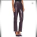 NWT Agolde Recycled Leather Blend 90s Pinch Waist Pants size 28