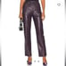 NWT Agolde Recycled Leather Blend 90s Pinch Waist Pants size 28