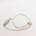 Vintage silver articulated fish pendant necklace