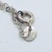 Vintage silver articulated fish pendant necklace