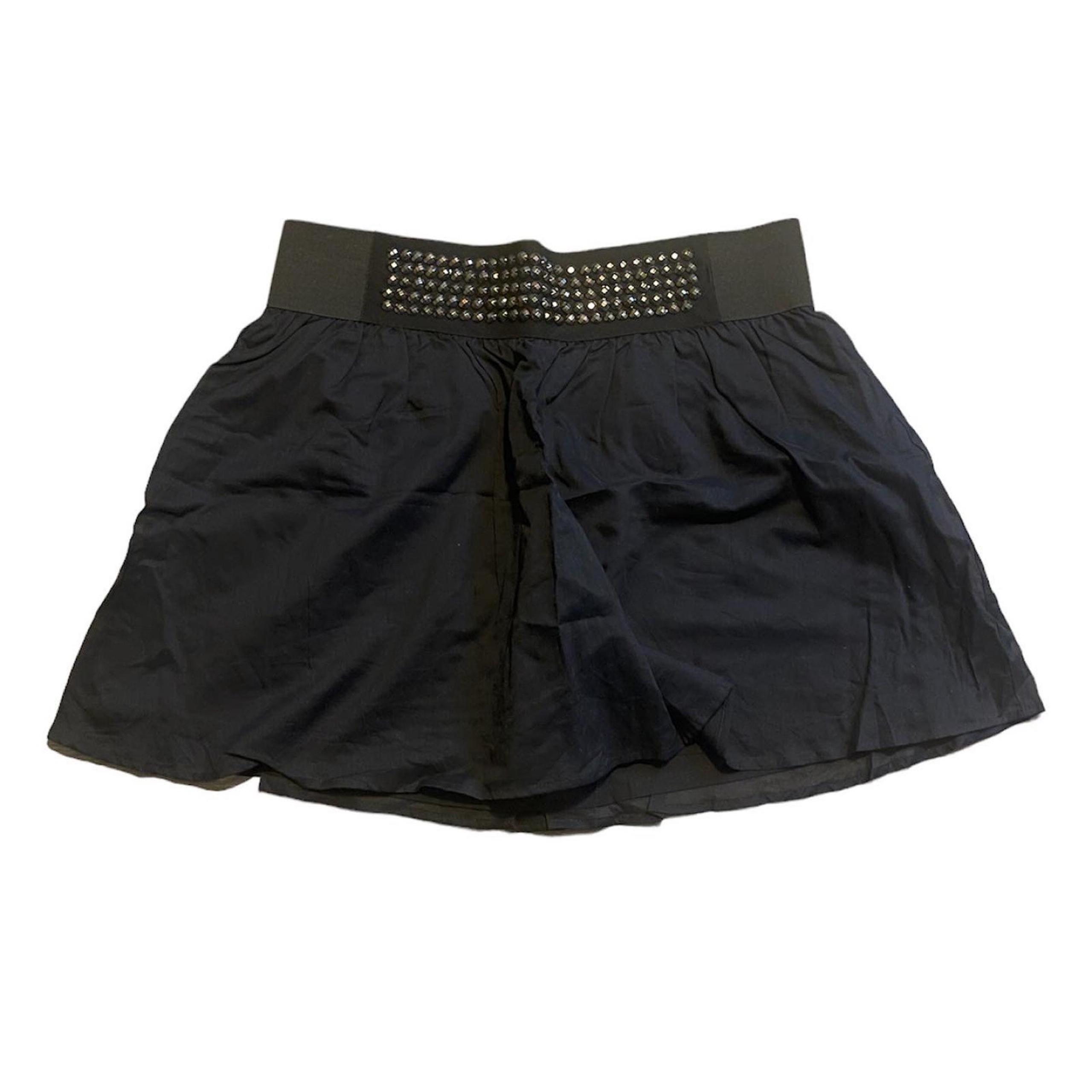Lauren Conrad 16 Black Layered Mini Skirt
