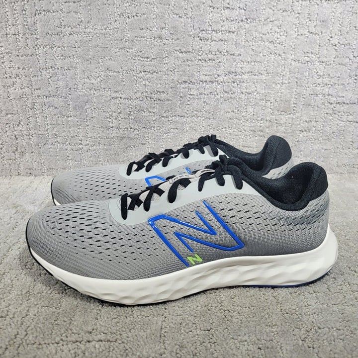 New Balance 520V8 Unisex Size US M10.5 L12 Shadow Gray Lightweight Running Shoes