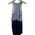 BENJAMIN JAY TIE DYE BLUE MINI SLEEVELESS DRESS SIZE LARGE BRAND NEW WITH TAGS