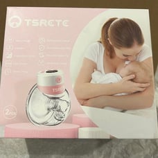 TSRETE Double Wearable Electric Breast Pump Hands-Free model-24 mm USB Charging