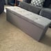 43.3 inches Folding Storage Ottoman Bench Storage Chest Footrest