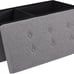 43.3 inches Folding Storage Ottoman Bench Storage Chest Footrest