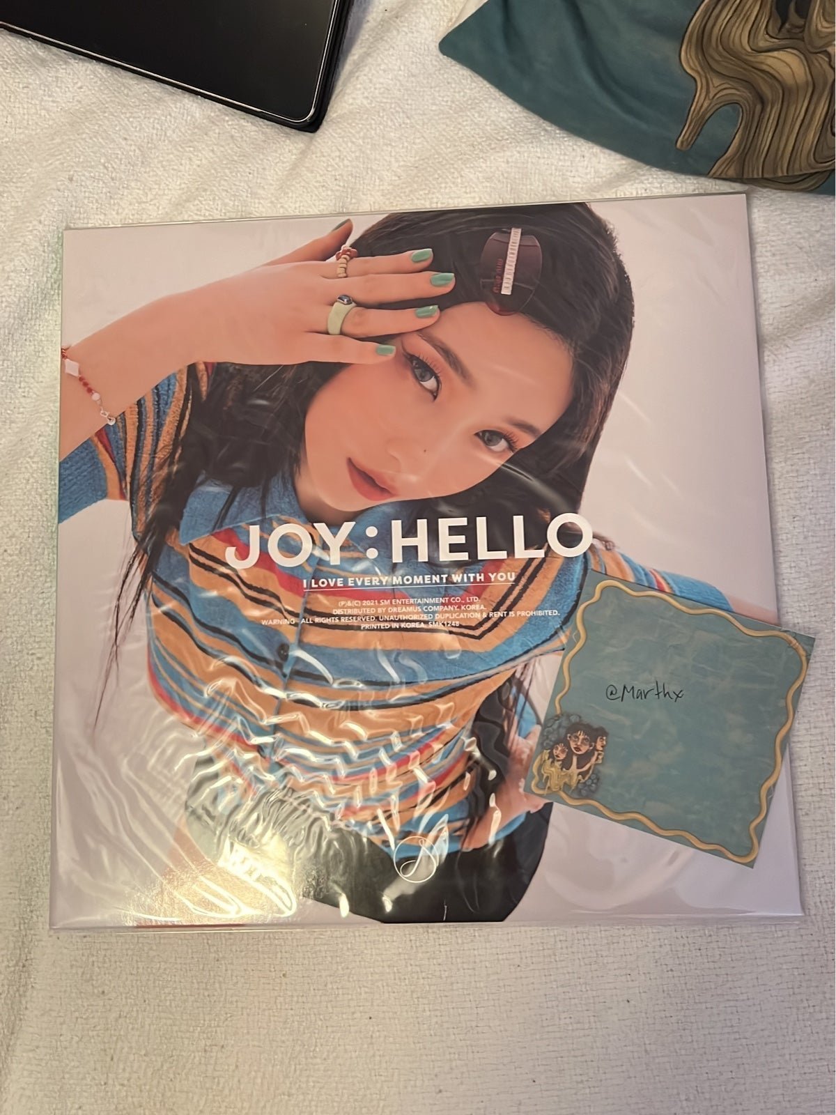Red Velvet JOY Hello Vinyl LP Rare