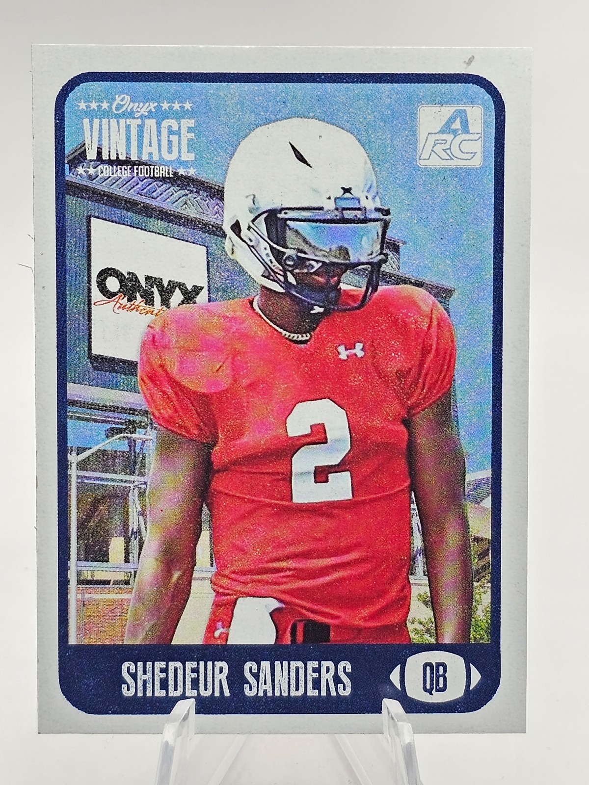 Shedeur Sanders 2021 Onyx Vintage RC Colorado