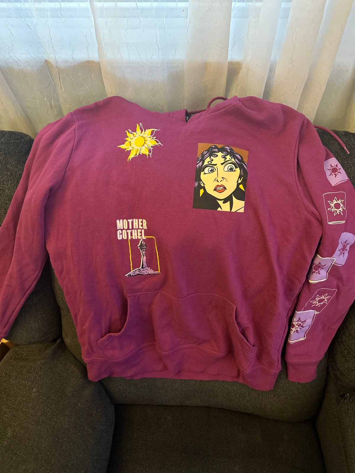 Rapunzel her universe hoodie
