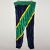 Rawlings Breakaway Track Pants SIZE 36 Green Yellow Blue Snap USA Colorblock