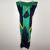 Rawlings Breakaway Track Pants SIZE 36 Green Yellow Blue Snap USA Colorblock