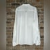 VINCE. Classic linen two pocket men’s white button down shirt sz L