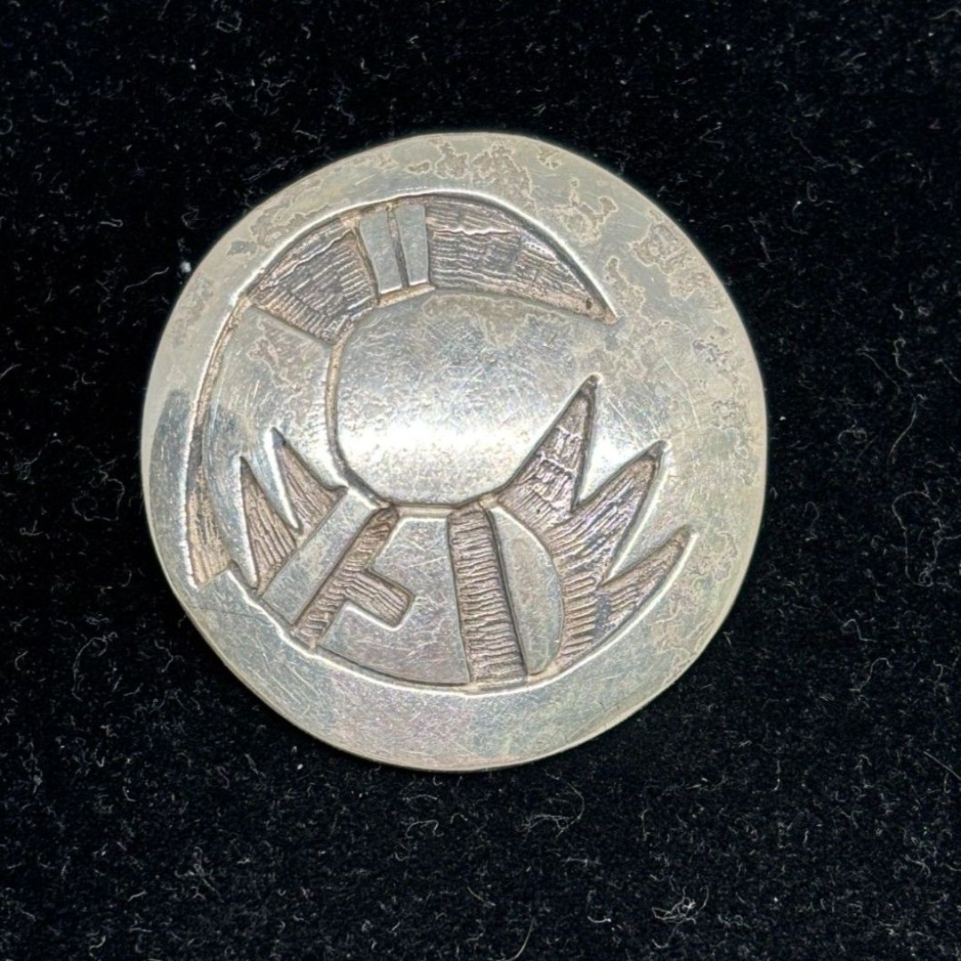 Sterling Silver Native American Brooch/Pin
