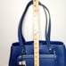 NEW Karl Lagerfeld Navy Leather Tote Handbag
