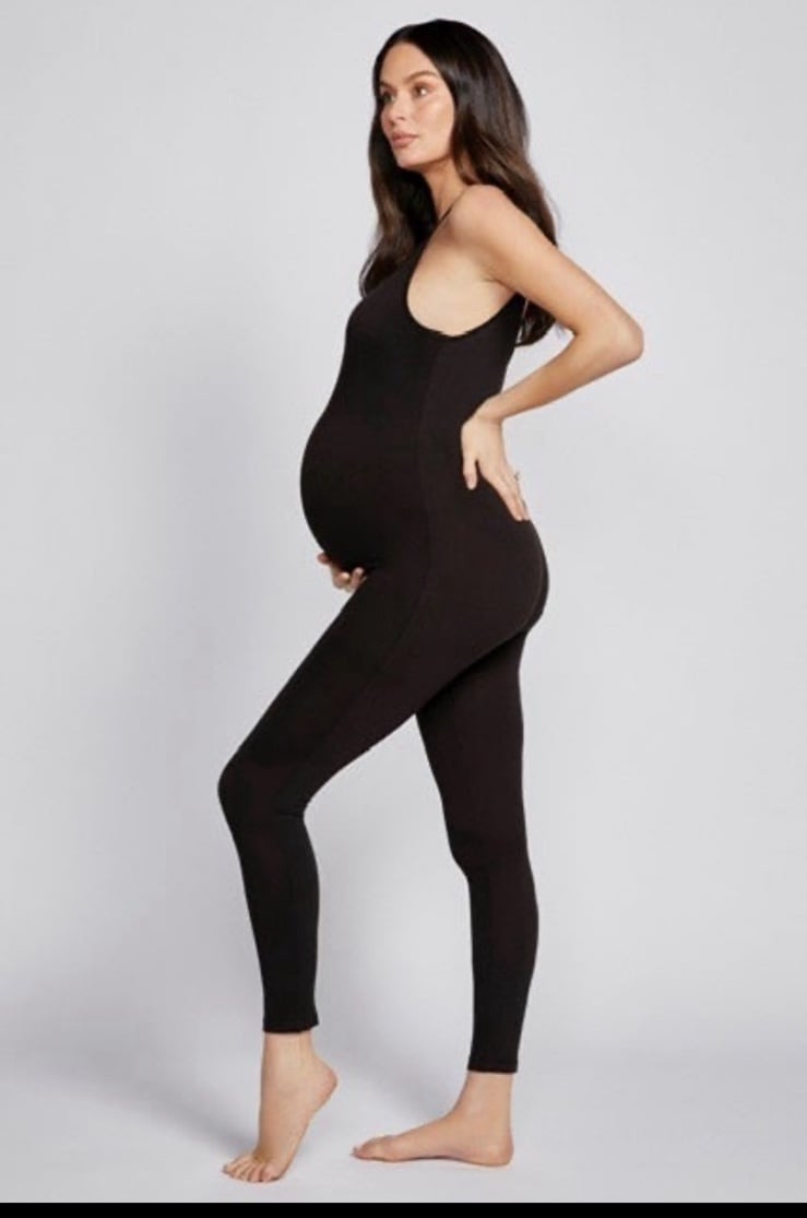 Maternity Bumpsuit The Kate in Black